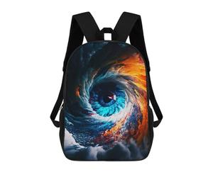 sinyumoney Eye of The Storm Backpack School Business Laptop Rucksack Bag Unisex Casual Daypack for Teenage Girls Boys Women Men 17inch
