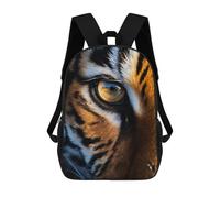 sinyumoney Eye Of The Tiger School Bags High Secondary School Bags Casual Backpack for Campus Outdoor Travel Sports 17inch