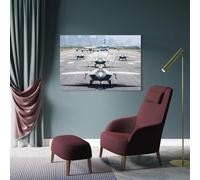 sinyumoney F22 Raptor Lockheed Martin Pictures for Hallway for Bedroom Office Bathroom Decor Wall Decoration 20x30inch(50x75cm)