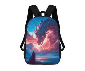 sinyumoney Face to Face Backpack School Large School Backpack for Boys - Perfect for Travel, Work And Daily Use 17inch