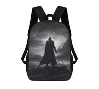 sinyumoney Faceless Menace Casual Daypack Backpacks School Bag for Girls Boys High College Teens Knapsack Men Women Travel Laptop Rucksack College Bookbag 17inch