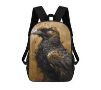 sinyumoney Falcon Fantasia Children's Backpacks 17inch School Backpack 3D Printed Bag Bookbag for Kids Travel Rucksacks Boy Girl Book Bags Kids School Bag