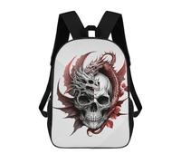 sinyumoney Fallen Dragon Backpack School Bag Water Resistant Travel Backpack Computer Bag for Girls Boys Teenage 17inch
