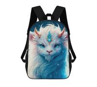 sinyumoney Fantasy Creature Art Print-7 Backpack School Bag Lightweight Casual Daypack School Backpacks for School/Work/Travel 17inch
