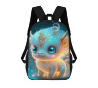 sinyumoney Fantasy Cute Baby Unicorn Art Print Backpack School Bag Large School Backpack for Boys - Perfect for Travel, Work And Daily Use 17inch
