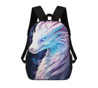 sinyumoney Fantasy Dragon Artwork -6 Rucksack Water Resistant Travel Backpack Computer Bag for Campus Outdoor Travel Sports 17inch