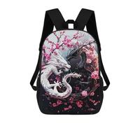 sinyumoney Fantasy Dragon Beast Backpack School Bag Travel College Rucksack Backpacks for Campus Outdoor Travel Sports 17inch