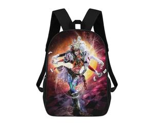 sinyumoney Fantasy Duel on Chessboard Backpack School Water Resistant Computer Rucksack for Men/Women 17inch