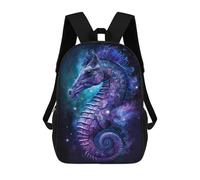 sinyumoney Fantasy Horse Art Print-2 Backpack School Daypacks Business Backpack Water Resistant Bookbag for Camping Outdoor Adventures And Daily Travel 17inch
