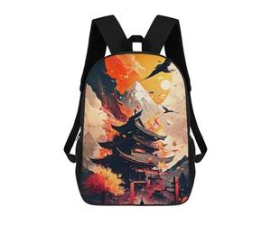 sinyumoney Fantasy Japan Art School Backpack Travel College Rucksack Backpacks for Campus Outdoor Travel Sports 17inch