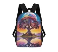 sinyumoney Fantasy Landscape Children’s Backpack Girls Boys, Rucksack Bag, Daypack, Primary School, Perfect for Back to Kids School Or PE, Gifts And Travel 17inch