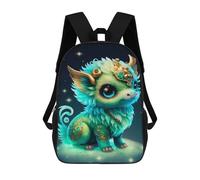 sinyumoney Fantasy Magical Creature Art Print-1 Backpack School Lightweight Airport College Students Back Pack for Girl, Teen Girls 17inch