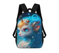 sinyumoney Fantasy Magical Creature Art Print Backpack School Rucksack Casual Daypacks School Work Travel Bag for Men, Women & Teenage Boys 17inch