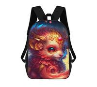 sinyumoney Fantasy Mythical Creature Art Print School Bags School Secondary High School College Backpack Travel for Boys/Girls/Teenagers 17inch