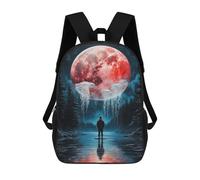 sinyumoney Fantasy on The Lake School Backpack Lightweight Schoolbag Dayback Bookbag College for Teenage Girls Boys Women Men 17inch