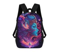 sinyumoney Fantasy Queen's Crown -1 School Bags Daypacks Business Backpack Water Resistant Bookbag for Men, Women & Teenage Boys 17inch