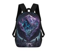 sinyumoney Fantasy Space Landscape School Bags Water Resistant Travel Backpack Computer Bag for Campus Outdoor Travel Sports 17inch