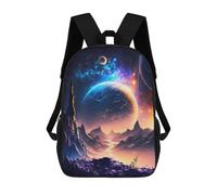 sinyumoney Fantasy Twilight Valley Rucksack Water Resistant School Bag Business Backpack for Men, Women & Teenage Boys 17inch