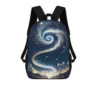sinyumoney Fantasy Universe Valley School Bags High Secondary School Bags Casual Backpack for Campus Outdoor Travel Sports 17inch