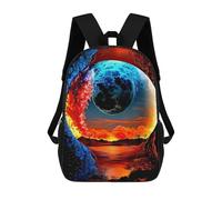 sinyumoney Fantasy World Rucksack Fashion Stationery Backpack Waterproof Casual Daypacks for Men/Women 17inch