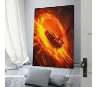 sinyumoney Fast & Furious Supercharged Art Work for Home Walls Wall Decor Ready to Hang for Bathroom Toilet Decor Living Wall 20x30inch(50x75cm)