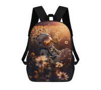 sinyumoney Field Of Flowers School Backpack for Girls Backpack Water Repellent Casual Daypack Lightweight Rucksack Boy Girl School Backpack 17inch