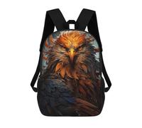sinyumoney Fire Eagle Backpack School Bag Lightweight Airport College Students Back Pack for Men/Women 17inch