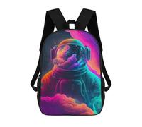sinyumoney Floating Among The Stars Backpack School Bag Large Water Resistant Laptop Backpack for School/Work/Travel 17inch