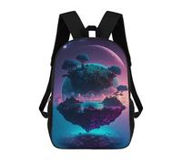 sinyumoney Floating Fantasy Islands Backpack School Fashion Stationery Backpack Waterproof Casual Daypacks for Boys/Girls/Teenagers 17inch