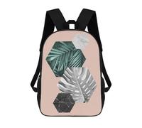 sinyumoney Floral Collage VI Backpack School Bag School Secondary High School College Backpack Travel for Teenage Girls Boys Women Men 17inch