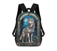 sinyumoney Fox Animal School Bags Large Lightweight Casual Backpack- Perfect for Travel, Work And Daily Use 17inch