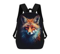 sinyumoney Fox Animals School Backpack Large Water Resistant Laptop Backpack for Girls Boys Teenage 17inch