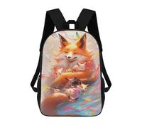 sinyumoney Fox Family in Autumn Leaves Rucksack Water Resistant Computer Rucksack for Camping Outdoor Adventures And Daily Travel 17inch
