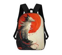 sinyumoney Fox Ghost Rucksack Computer Rucksack for School/Work/Travel for Camping Outdoor Adventures And Daily Travel 17inch