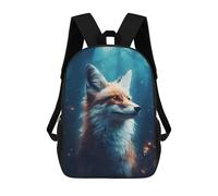 sinyumoney Fox In Forest School Backpack Work Laptop Backpack Rucksack Bag for Teenage Girls Boys Women Men 17inch
