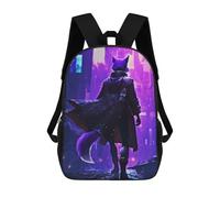 sinyumoney Fox Journey Children’s Backpack Girls Boys, Rucksack Bag, Daypack, Primary School, Perfect for Back to Kids School Or PE, Gifts And Travel 17inch