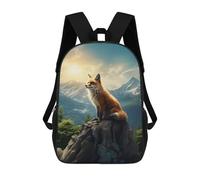sinyumoney Fox Mountains Rucksack Computer Rucksack for School/Work/Travel for Camping Outdoor Adventures And Daily Travel 17inch