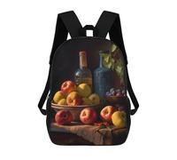 sinyumoney France Kitchen Vibes School Bags Large Lightweight Casual Backpack- Perfect for Travel, Work And Daily Use 17inch