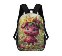 sinyumoney Funny Raspberry Creature Rucksack Computer Rucksack for School/Work/Travel for Camping Outdoor Adventures And Daily Travel 17inch