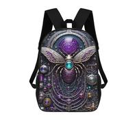 sinyumoney Galactic Bee Chronicles Rucksack Water Resistant Computer Rucksack for Campus Outdoor Travel Sports 17inch