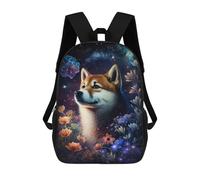 sinyumoney Galactic Canine Dreamscape -2 Backpack School Bag Business Durable Laptop Bag for Campus Outdoor Travel Sports 17inch