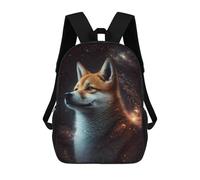 sinyumoney Galactic Canine Majesty Backpack School Bag Work Laptop Backpack Rucksack Bag for Teenage Girls Boys Women Men 17inch