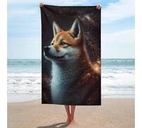 sinyumoney Galactic Canine Majesty Basics Towel Set Suitable Beach Beach Towel Perfect The Home 130cm*80cm