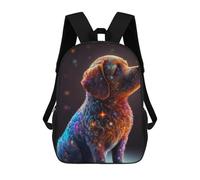 sinyumoney Galactic Canine Majesty School Backpack Rucksack Casual Daypacks School Work Travel Bag for Campus Outdoor Travel Sports 17inch