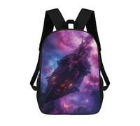 sinyumoney Galactic Cruiser Rucksack Lightweight Casual Daypack School Backpacks for Campus Outdoor Travel Sports 17inch