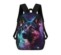 sinyumoney Galactic Dog Portrait -4 Backpack School Bag Computer Rucksack for School/Work/Travel for Camping Outdoor Adventures And Daily Travel 17inch