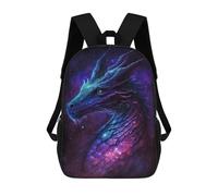 sinyumoney Galactic Dragon Art Print-29 Backpack School Bag Daypacks Business Backpack Water Resistant Bookbag for Girls Boys Teenage 17inch