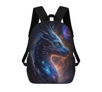 sinyumoney Galactic Dragon Art Print -7 Rucksack Travel College Rucksack Backpacks for Teenage Girls Boys Women Men 17inch