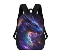 sinyumoney Galactic Dragon Artwork-12 Backpack School Water Resistant Computer Rucksack for Boys/Girls/Teenagers 17inch