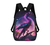 sinyumoney Galactic Dragon Majesty -5 3D Printed Children's School Backpack for Kids High Capacity Travel Rucksacks Book Bags Kids School Bag Back Pack 17inch